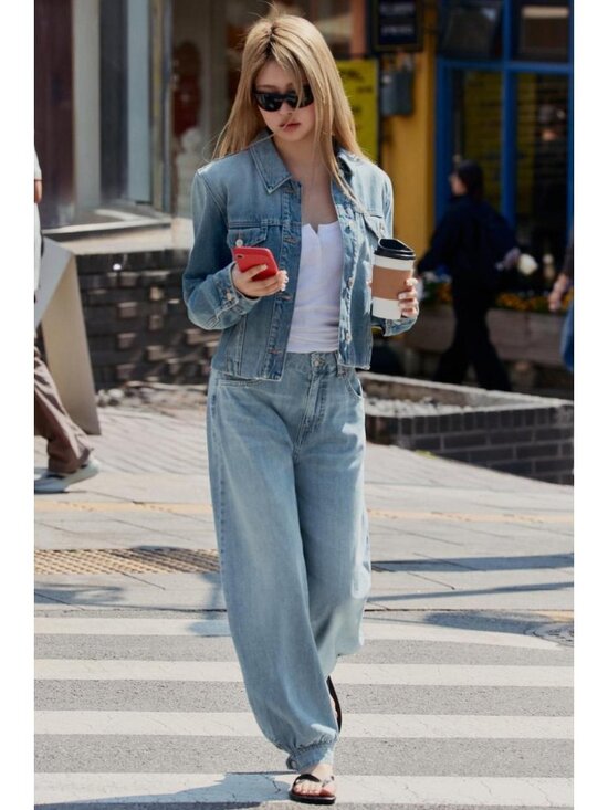 Zara Denim - ZARA TRF MID-RISE BALLOON JEANS